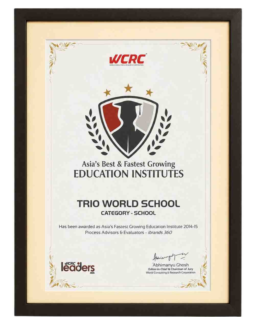 Asia's Best Private Educational Institution