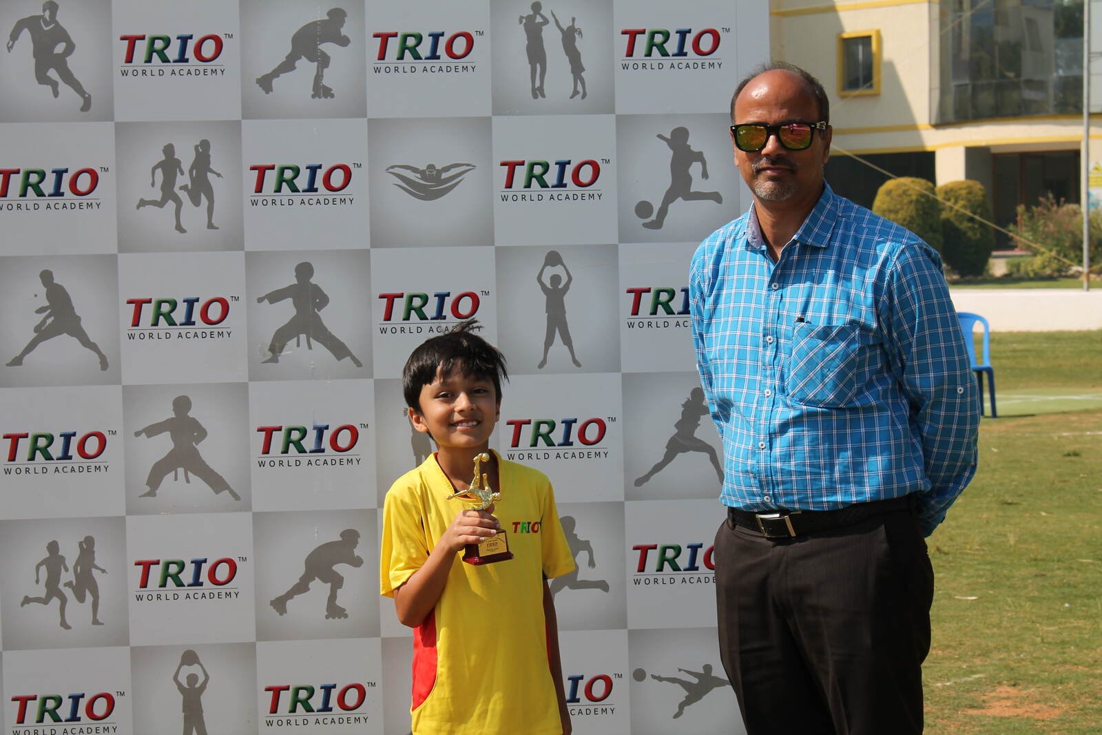 Highest Scorer (Shreyash) - Inter-School Football PYP at TRIO