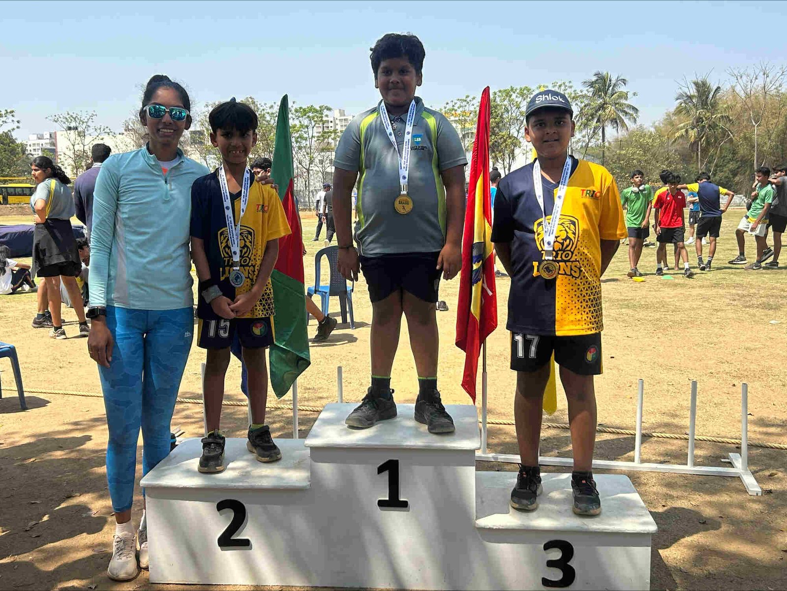 Medalist (Grade 3 - Ryan Agrawal) - BAASC Athletic Meet at BIS