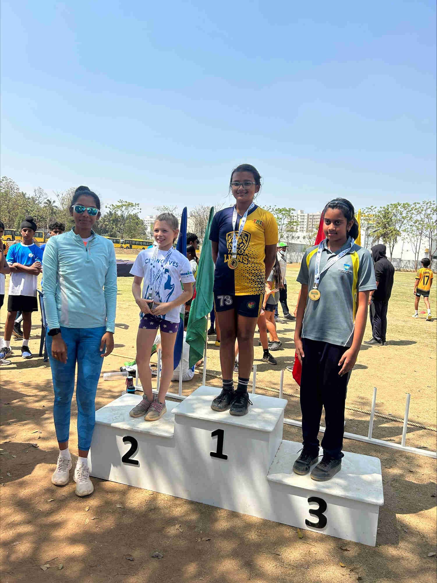 Medalist (Grade 5 - Aditi Ganguly) - BAASC Athletic Meet at BIS