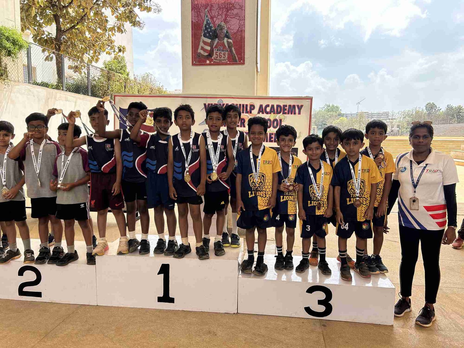 Medalist - Vidyashilp Junior Athletic Meet Relay Team