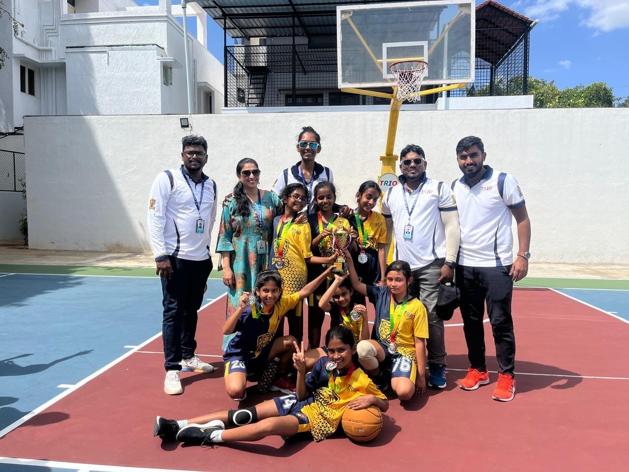 Runners-Up - BAASC Grade 5 & Below Girls Basketball Tournament at TRIO