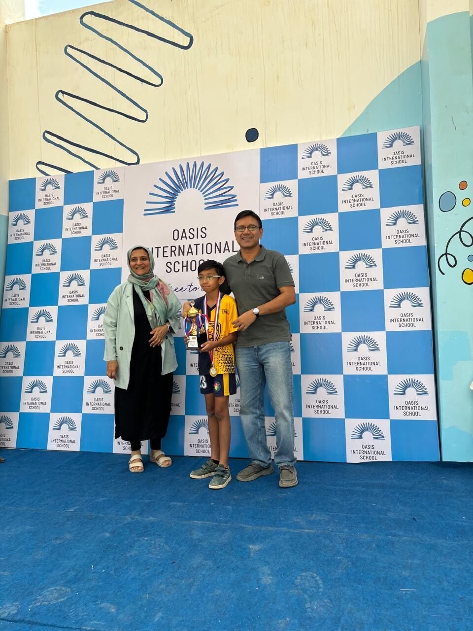 Winner - BAASC Grade 5 & Below Table Tennis Tournament at Oasis