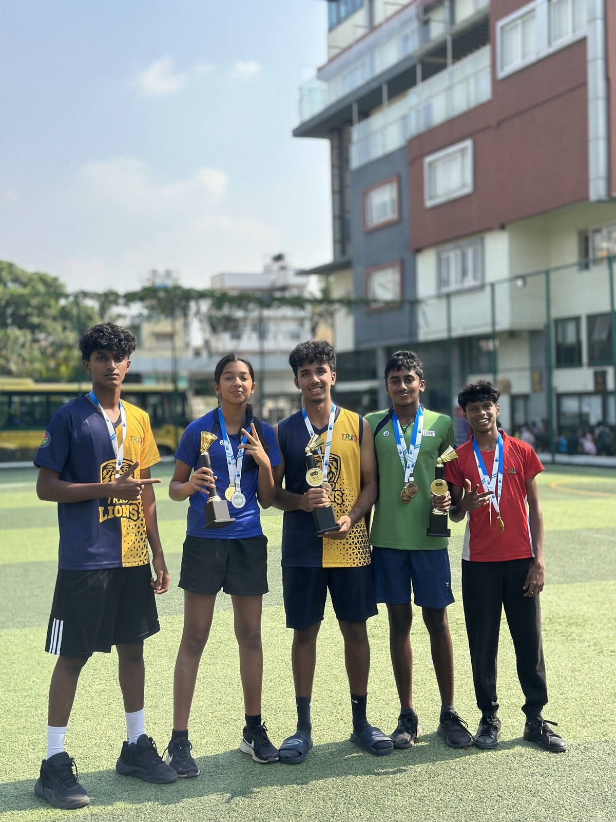 Winners - Open Badminton (High School)