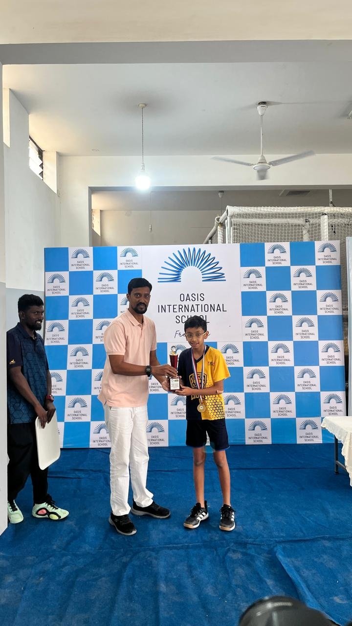 Winners - Oasis Table Tennis Boys (Middle School)