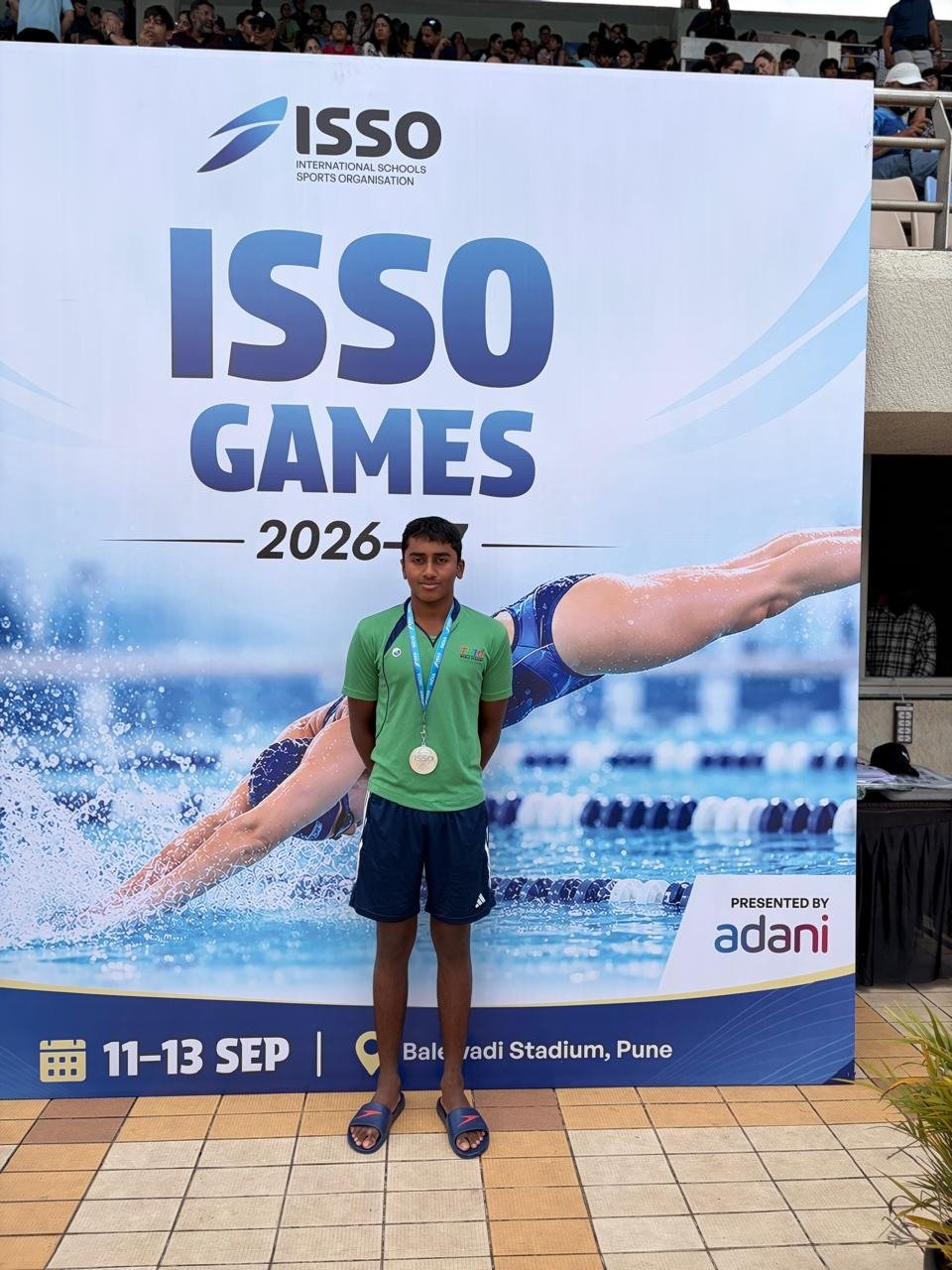 Silver Medalist - ISSO Swimming Under 17 Boys 400m