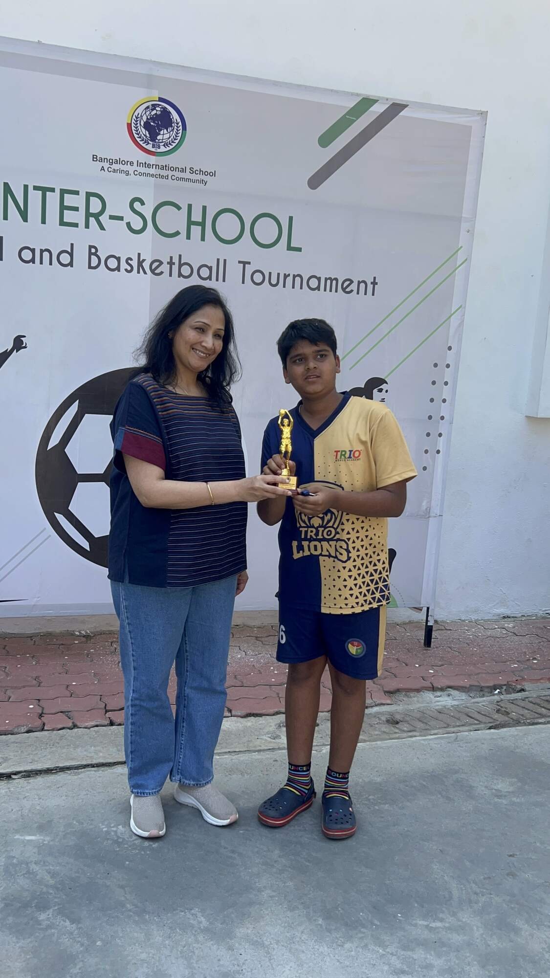 Best Defender (Shlok Agarwal) - Basketball at BIS (Grade 5)