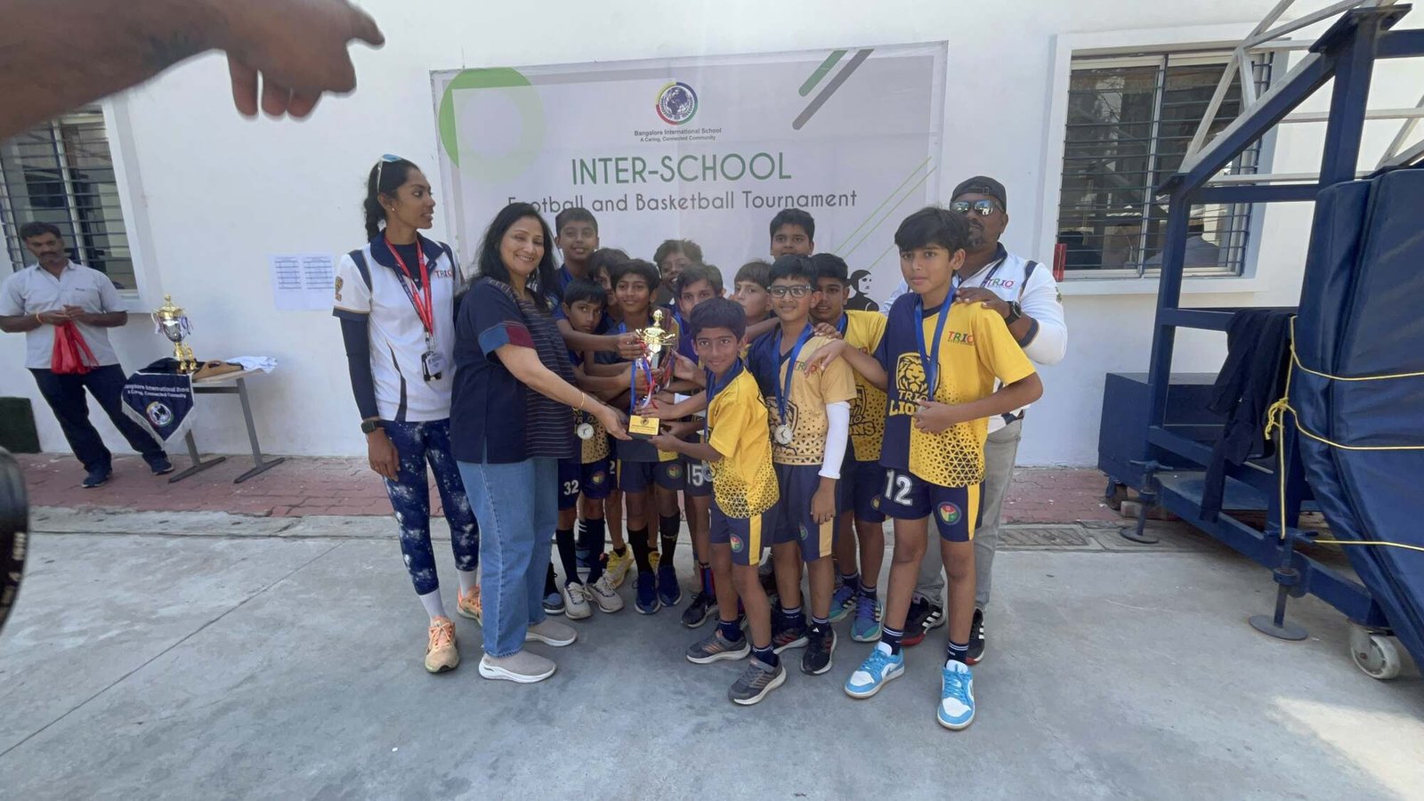 Runners-Up - Basketball Tournament at BIS (Grade 5 & Below)