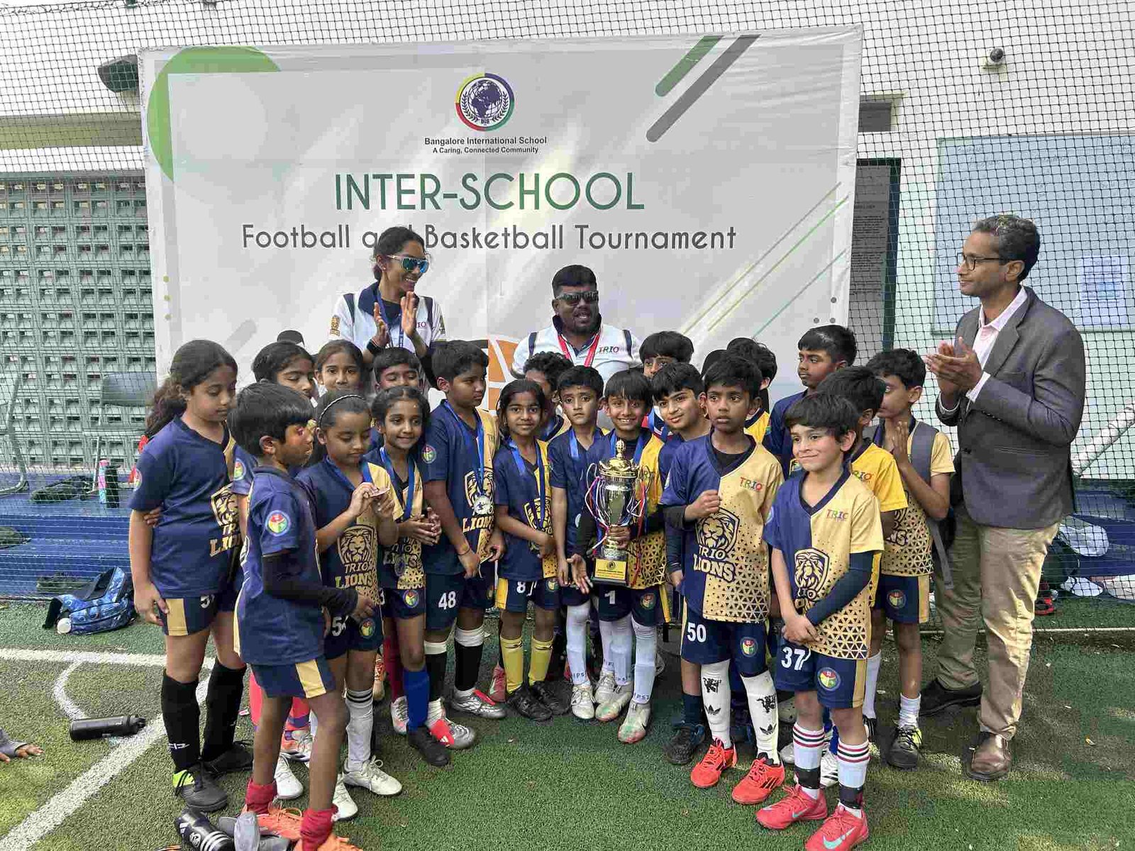 Runners-Up - Football Tournament at BIS (Grade 3 & Below)