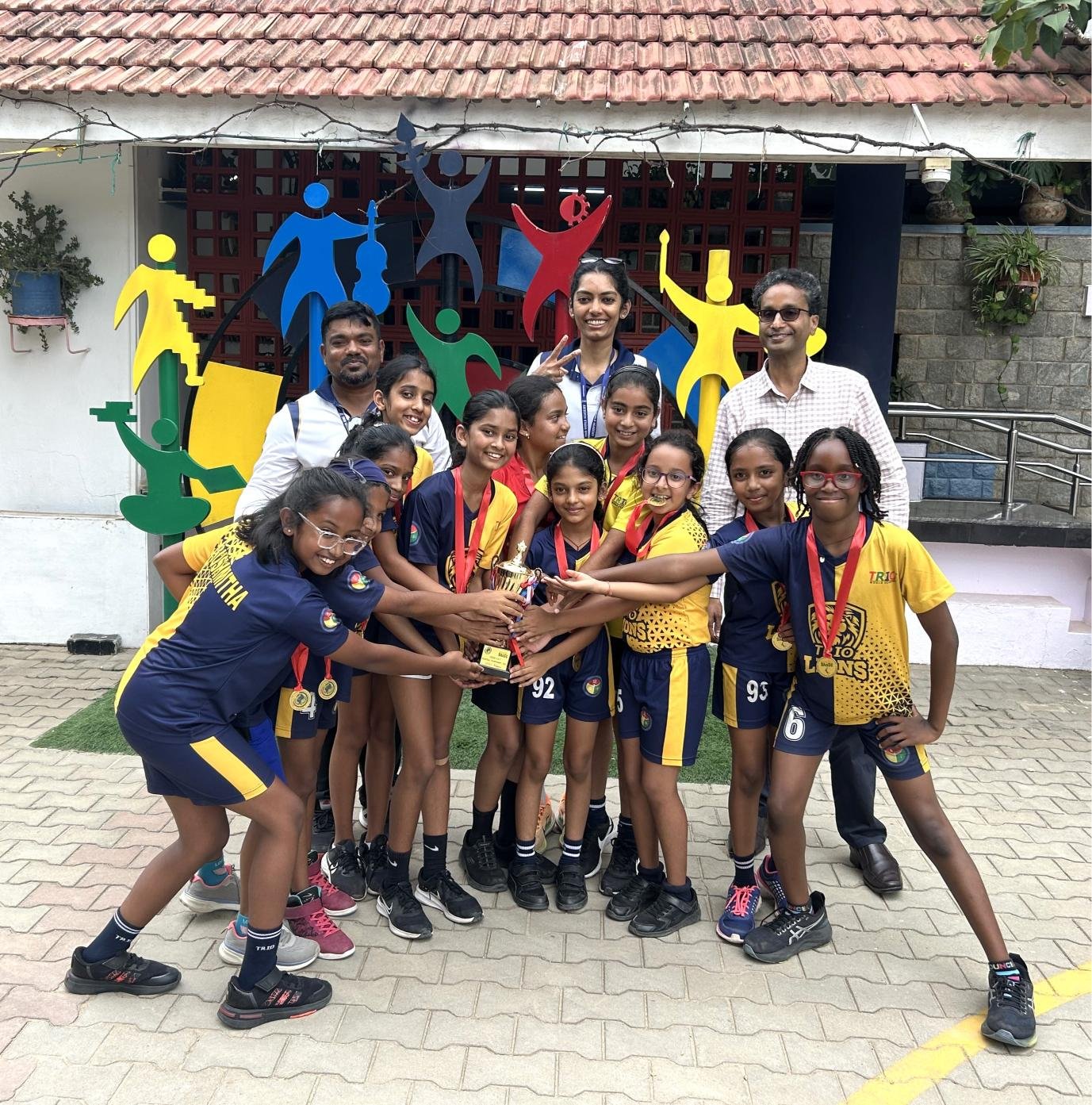 Winners - BAASC Basketball Tournament at BIS (Girls - Grade 5 & Below)