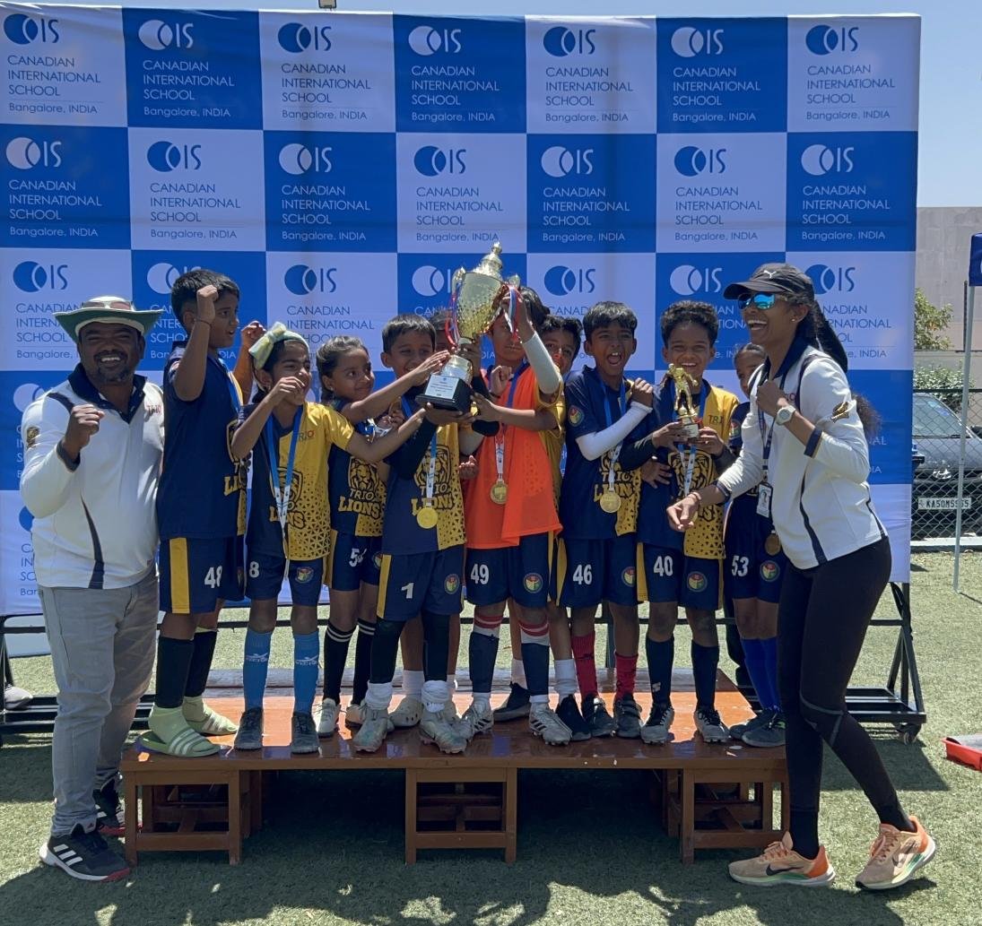 Winners - BAASC Football Tournament at CIS (Mix - Grade 3 & Below)