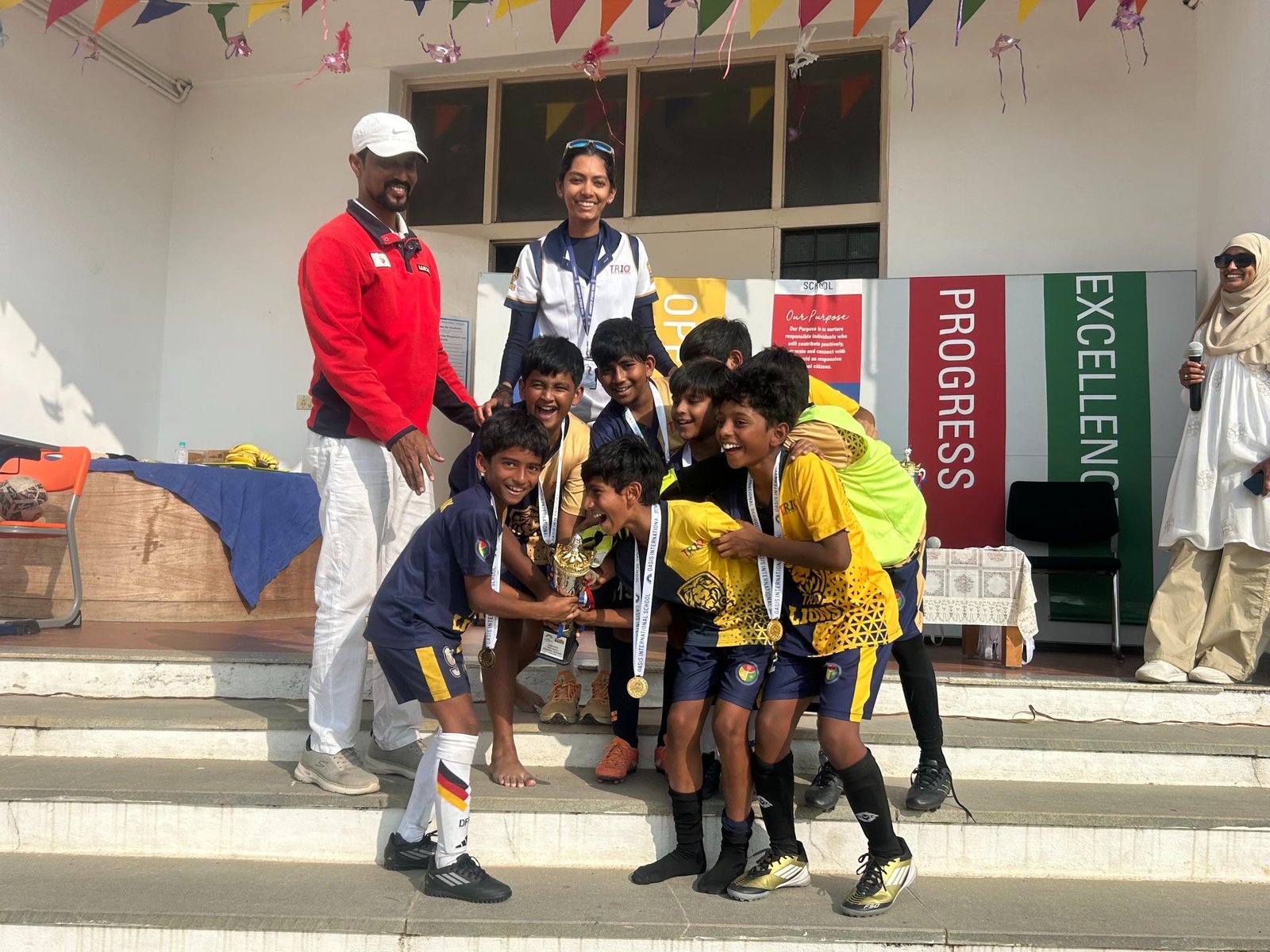 Winners - BAASC Football Tournament at OASIS (Boys - Grade 5 & Below)
