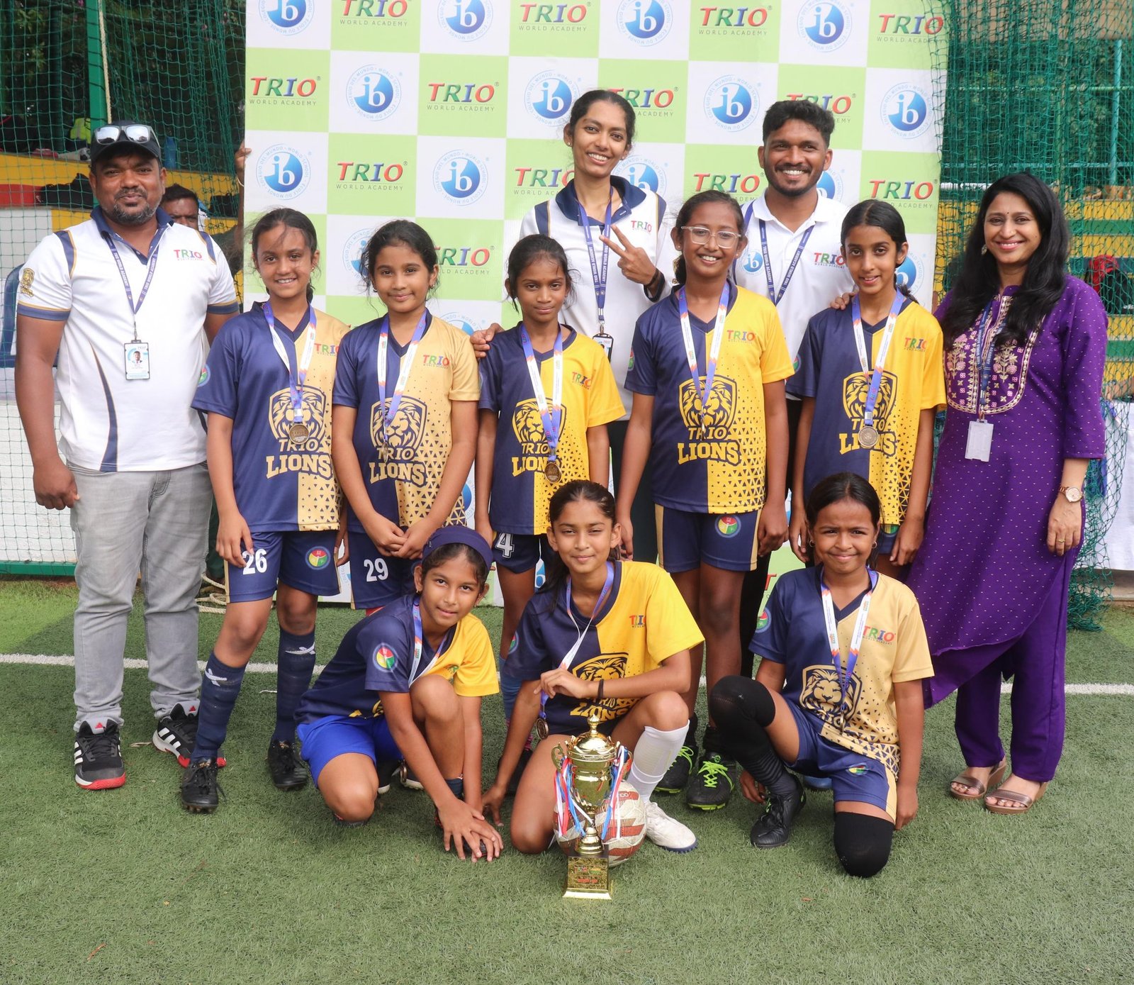 Winners - BAASC Football Tournament at TRIO (Grade 5 & Below)