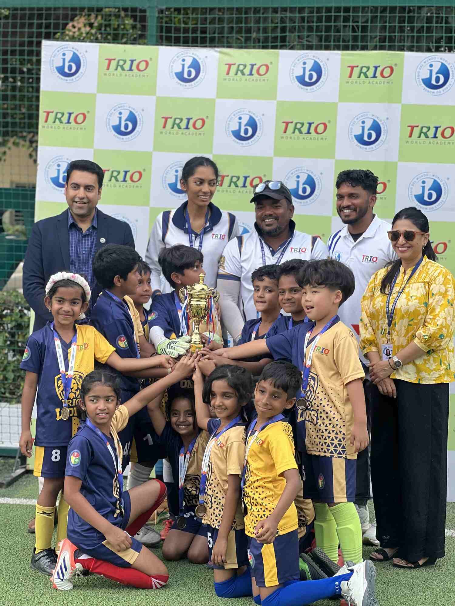 Winners - BAASC Inter-School Football Tournament at TRIO (Grade 3 & Below)